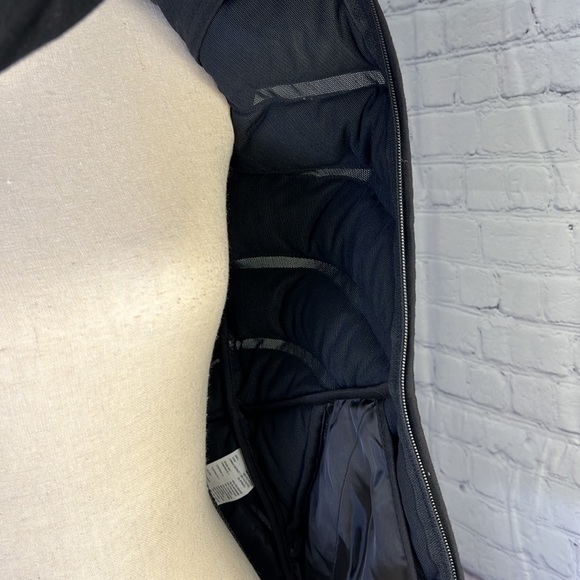 Blanc Noir: Silk like Purple puffy vest - Picture 7 of 9